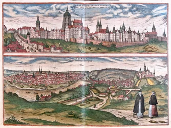 Prag, hovedstad i Kongeriget Bøhmen, Tjekkiet