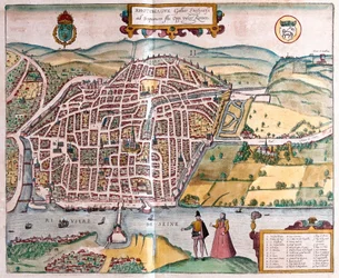 Rouen - Frankrig (gravering
