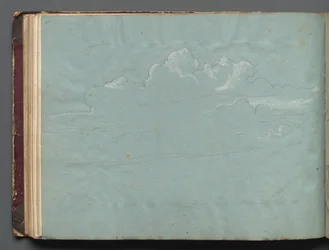 Album med udsigt over Rom og omgivelser, Landskabsstudier, side 36b: Skystudie