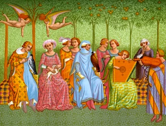 The Dream of Life, 14. århundrede, 1870