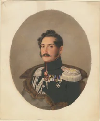 Portræt af grev Alexey Fyodorovich Orlov 1787-1862