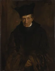 Portræt af Ignaz von Dollinger 1799-1890, 1883.