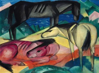 Tre heste II, 1913.