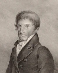 Portræt af komponisten Antonio Salieri 1750-1825, ca 1835.