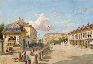 Mariahilfer-linjen i Wien
