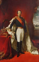 Kejser Napoleon III ... (maleri på lærred)