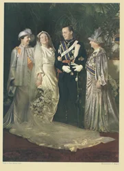 Portræt af Juliana og Bernhard