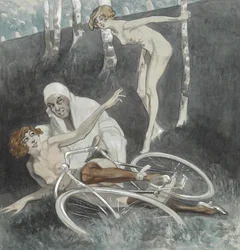 Erotiske illustration.