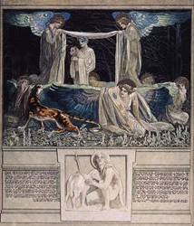 Illustration fra Dantes guddommelige komedie, Inferno, 1921 (wc på papir)