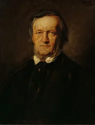 Portræt af Richard Wagner