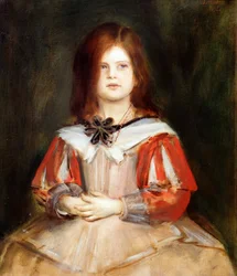 Portræt af Gabriella Lenbach, 1898