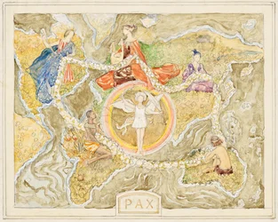Pax (design til et billedtæppe)