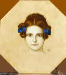 Franz von Stuck, Mary med blå bånd