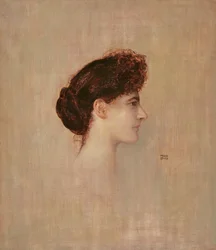 Portræt af en kvinde, 1892