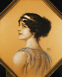 Portræt af kunstnerens datter, Mary,