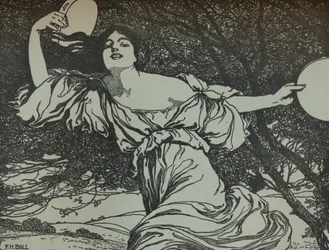 Bacchante, c20. århundrede 1914-1915