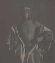 En etiopisk chef, 1897, trykt ca. 1902.