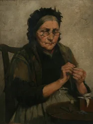Livets tråd løber glat som endnu, 1885