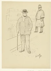 Portret van dichter Paul Verlaine i London Paul Verlaine i London The Trial (serietitel)