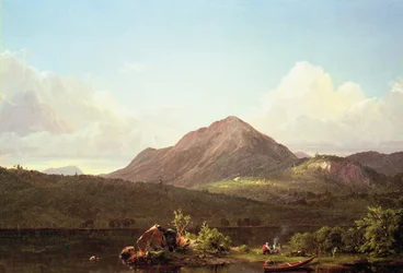 Lejrbål i Maine Wilderness