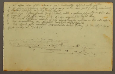 Tegning, Skystudier, muligvis 1844
