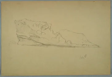 Tegning, flydende isbjerg, 15. juli 1859