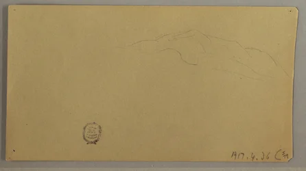 Tegning, Blomstrende planter, ca. 1856