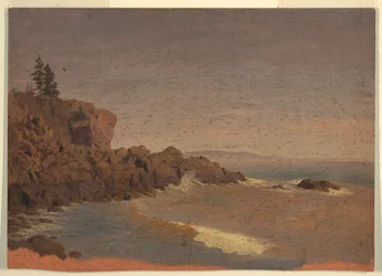 Tegning, Grand Manan Island, Canada, ca. 1850