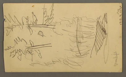 Tegning, Hill-området, muligvis 1877