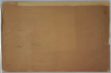 Tegning, landskab nær Guaranda, Ecuador, 4. juni 1857