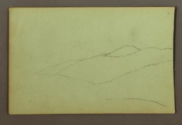 Tegning, Mountain Ridge, muligvis 1856