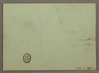 Tegning, Mountainside, april 1869