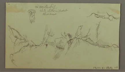 Tegning, Narrow Valley, bygning, 11. september 1803