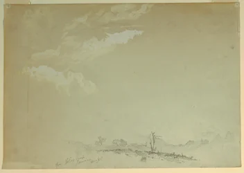 Tegning, skitser, Bloxburgh, Jamaica, 1865