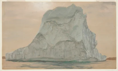 Grå isbjerge