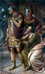Paulus i Rom (farvelitografi)