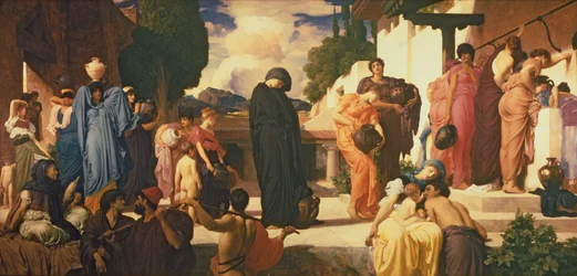 Captive Andromache, ca. 1888 (olie på lærred) (se 226710 & 250633)