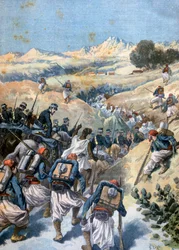 Kamp med briganderne, Algeriet, 1892