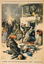 Begivenheder på Kreta, fra "Le Petit Journal", 26. juli 1896