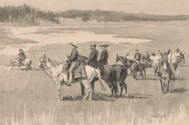 På hovedvandet - Burgess Finder en Ford, ca. 1893.