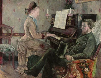 Et fanget publikum, 1877