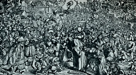 Vanity Fair. Fra The Pilgrims Progress Bunyan, c1861, 1923