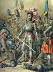 Francois I i Pavia (1525), nederlag, hvor han blev taget til fange