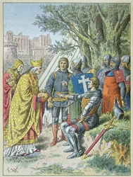 Bertrand Du Guesclin modtog det nag, han søgte for at beholde Avignon