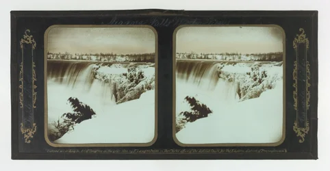 Niagara Falls vinterudsigt, Table Rock, Canada Side