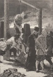 Henrettelsen af Alexander Kvyatkovsky og Andrey Presnyakov den 16. november 1880.