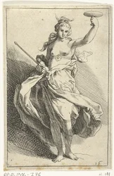 Kvinde med kalk og scepter De små figurer (serietitel)