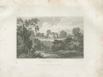 Barlaston Hall: gravering og [1800-tallet]
