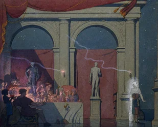 Tyltyl forvandler diamanten i The Palace of Luxury, 1911