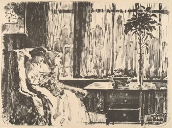 Det brede gardin, 1918.